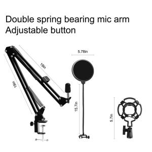 Wholesale Arm Stand USB Max Load 4.0lb 20KHz Condenser Mics from china suppliers