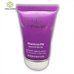 40 ML Diameter 35 MM Oval Tube Packaging With Customized White Flip Cap For Hand