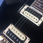 High quality custom electric guitar, rosewood fingerboard, black electric guitar