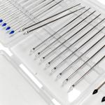 Translucent ESD Stainless Steel Rod Pointed Head Gel Sticky Swab Silicone
