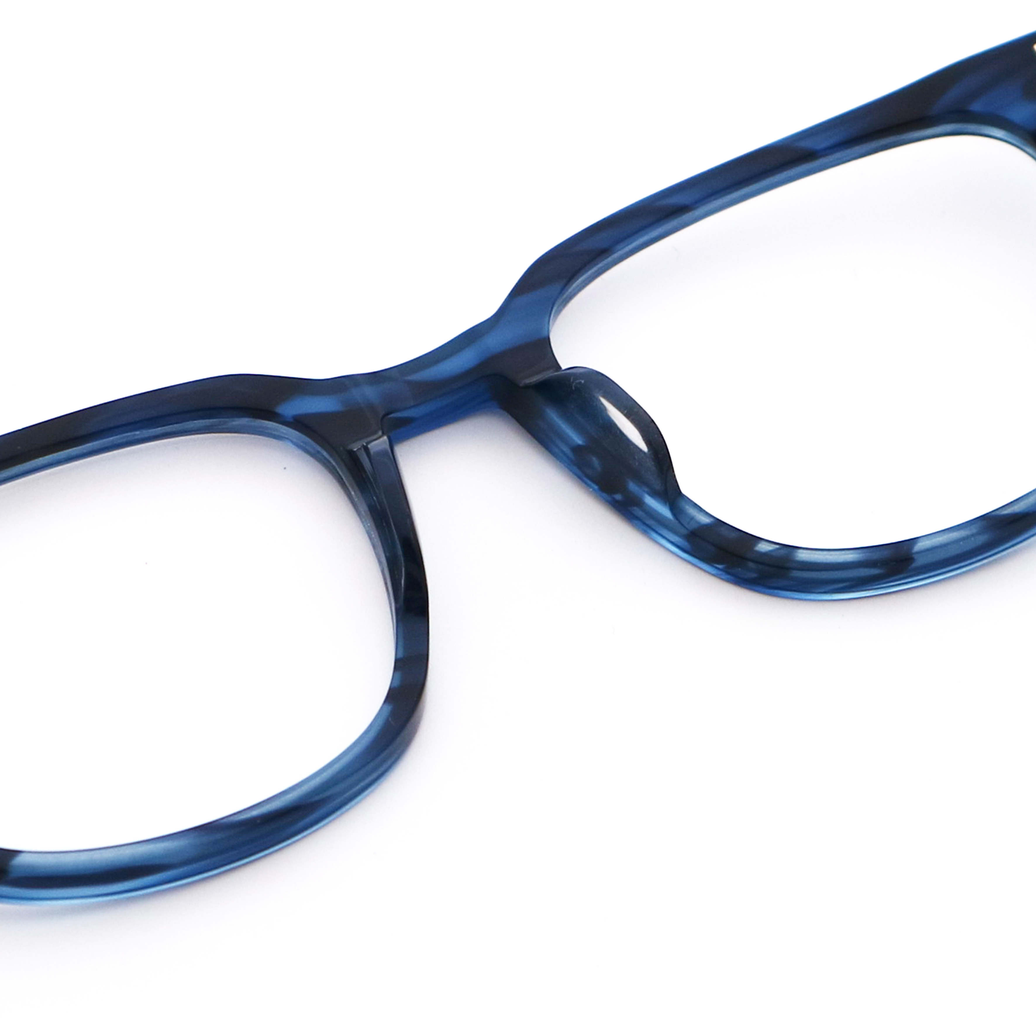 Adjustable Temple Handmade Acetate Optical Glasses Frames MR 98018