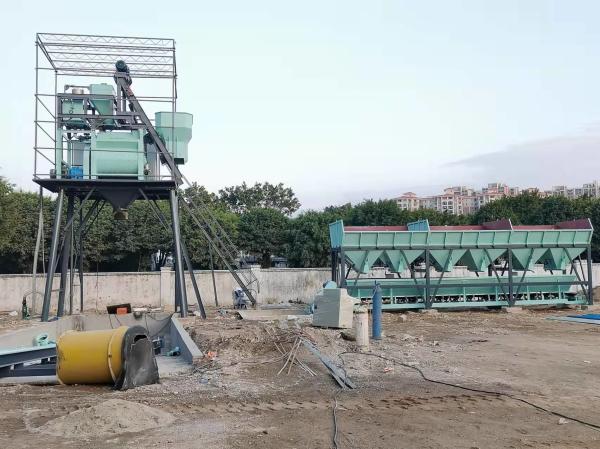 HZS120 Concrete Batching Equipment Batching Plant Ready Mix CE ISO Certificated