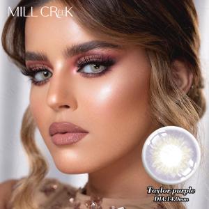 Wholesale Custom 1 Day Coloured Grey Purpel Amber Tinted Contact Lenses For Light Eyes from china suppliers