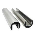 Balcony And Stairs Architectural Aluminium Profiles Aluminium Glass Railing