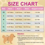 Dog Pajamas for Small Dogs Boy Girl Cute Dog Clothes Soft Stretch Chihuahua