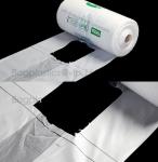 Promotional Fully Biodegradable Compostable Non Woven Shop Bag For Food Packing,
