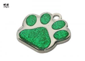 China Unique Footprint Shaped Metal Dog Tags For People Fashion Design on sale