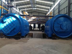 Wholesale 25T Automatic Fully Continuous Pyrolysis Machine Tire To Oil Plant For Sale from china suppliers