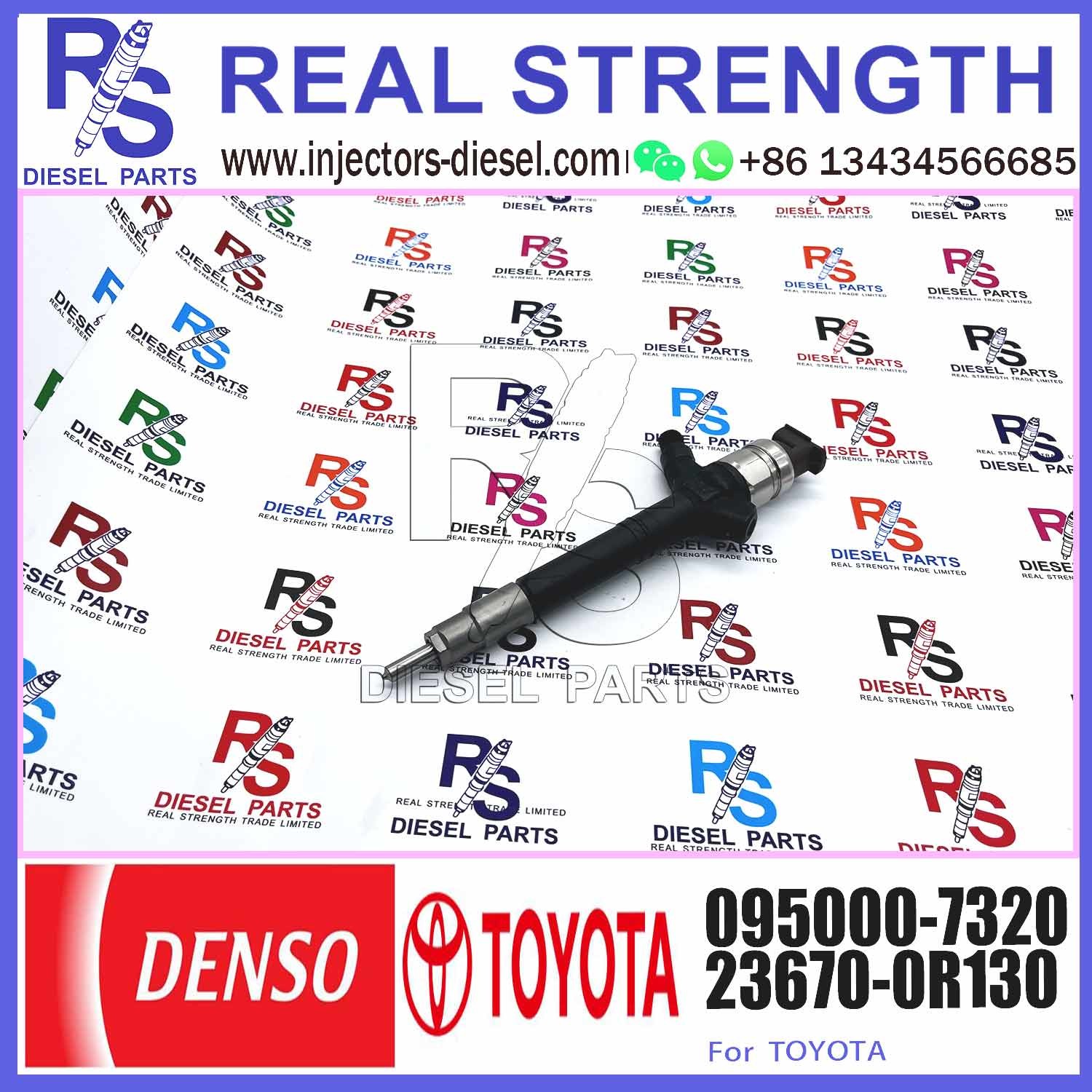 Plastic Common Rail 095000-7300 095000-7310 For Toyota- Denso Injector 095000-7670 23670-09280 made in China