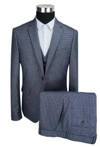 Wholesale MG3004 Mens 3 Pieces Suit Formal Business Breathable Anti Wrinkle Custom Size from china suppliers