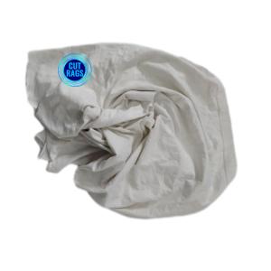 Wholesale IMPA 232906 White printed T-shirt cotton rags with Logo Wiping Rag 100% Cotton Industrial cleaning cloth Recycled Cotton from china suppliers