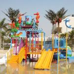 Theme Park Splash Water Playground Kids Play Water House ISO9001