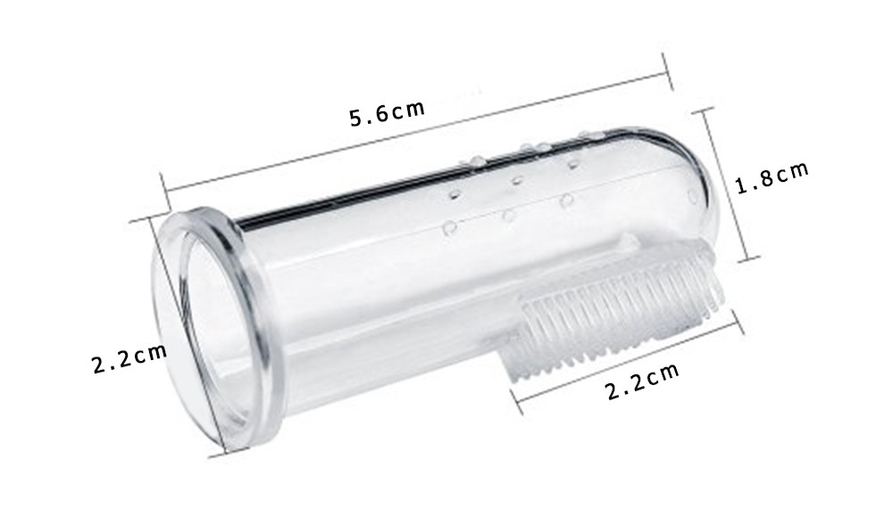 New Eco-friendly Silicone Finger Baby Portable Mini Tooth Brush