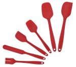 Spatulas Utensil Silicone Kitchen Tools 6 Pieces Cooking Set Eco - Friendly
