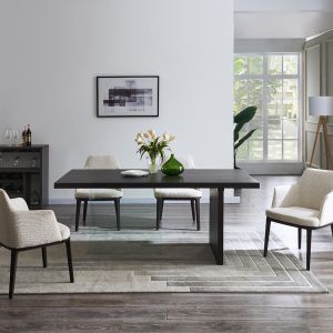 Wholesale Rectangle Luxury Modern Dining Table Set Minimalist Style Practical from china suppliers