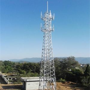 Wholesale 50m 60m Angle Galvanized Tower Hot Dip 4 Legged from china suppliers