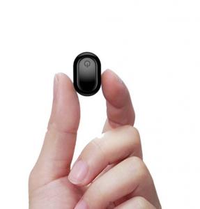 China Black Plastic Micro Wireless Bluetooth Spy Earpiece 50m transmitter on sale