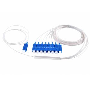 Wholesale LC - SC UPC 1*N 2*N 1X8 Mini Steel Fiber Optic Splitter from china suppliers