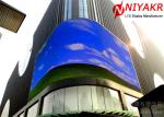 Programmable P6 Outdoor Curved LED Screen Full Color For Advertising Waterproof