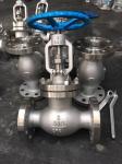 150LB CF8M Stainless steel flange end globe valve
