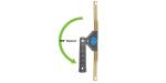35CM Aluminum Swivel Squeegee For Window Washing