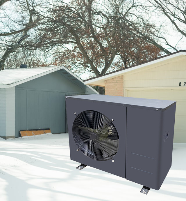 R32 Monobloc Air To Water Heat Pump Heating And Cooling System A++