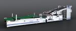 Chain Leading Register Flute Laminator Machine 120m/Min