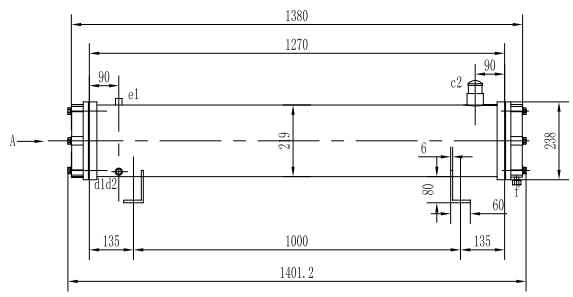 Air Cooled Heat Pump Unit Industrial Condenser , Water Cooled Condenser