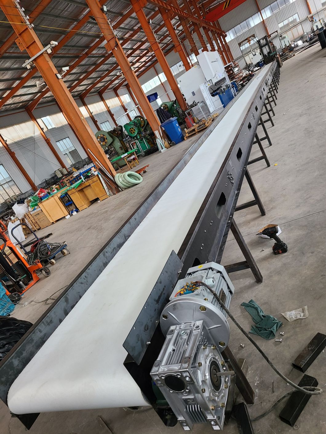 304 Stainless Steel Mesh Belt Conveyor Food Industry