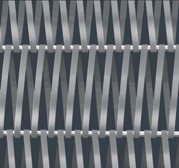 GKD ESCALE 7x1a GKD Material:Aluminium Spirals:7x1mm Round wire:diameter 7mm