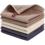 Cotton Waffle Weave Kitchen Dish Cloths Absorbent Quick Drying 12x12 Inches
