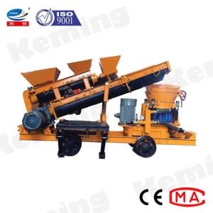 Wholesale Self Loading 7.5kW Spraying Wet Mix Shotcrete Machine from china suppliers