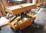 Pallet Roller Conveyor Scissor Lift Tables On Wheels 1100lbs Capacity 40"X20"