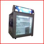 55L digital thermostat auto commercial display cooler ice cream freezer fridge