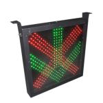 600*600mm Toll Station Stop And Go Led Traffic Light Blinker with Product Size
