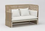 Modern Design Style Garden Furniture Outdoor Sofa Set with Aluminum Frame and