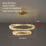 Nordic Luxury Ceiling Lamp Creative Living Room Dining Room Crystal Ceiling