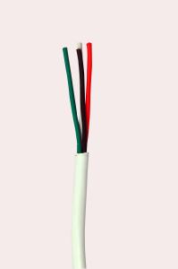 Wholesale 18AWG Strabded Bare Copper Speaker Cable Riser Rate White Jacket from china suppliers