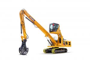 Wholesale 935FCD 28000kg Excavator Grabber Oil Electric Hybrid Grabber Digger for Scrap steel wharf from china suppliers