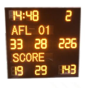 Wholesale Aluminum Alloy AFL Scoreboard , Led Football Scoreboard With IP65 Waterproof Cabinet from china suppliers
