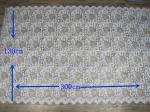 Curtain Modern Gold Colored Big Eyelash Lace And Fabric Trimming High Grade