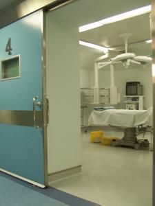 Wholesale Heavy Duty with Safety System Automatic Hospital Clean Room Door with Foot Sensor from china suppliers