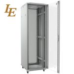 Heavy Duty Network Server Rack Cabinet Gray Dissambled Structure 19inch