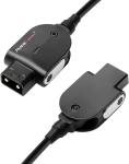 Alvin's Cables NP F550 Dummy Battery to Alvins Smart D-tap Coiled Power Cable