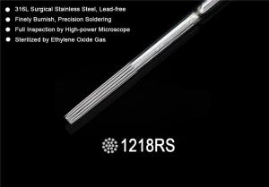 Wholesale 1218RS 7F Tattoo Needles Flat Liner Needles 9F 11F Pre - Sterilized With E O Gas from china suppliers