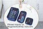 Men and Women Mesh Cosmetic Pouch Set Toiletry Bags See Through Travel Makeup