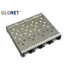 Buy cheap 1x4 Ganged SFP Solutions SFP Cage Connector EMI Spring Four Port For 10G Optical from wholesalers
