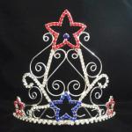 Patriotic pageant crowns and tiaras for USA pageants and crowns wholesale crowns