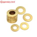 China manufactures metal spring round bolts nuts copper washer flat bronze