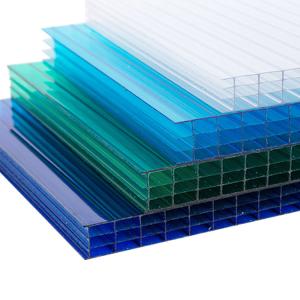 Wholesale 12mm 16mm 10mm Clear Multiwall Polycarbonate Sheet pc sheet For Outdoor roofing from china suppliers